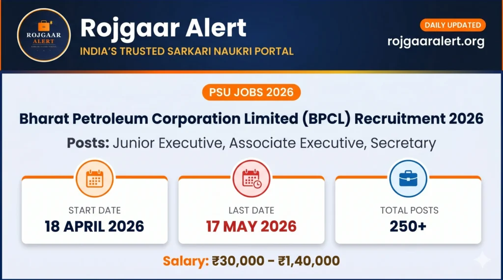 BPCL Recruitment 2026 Overview